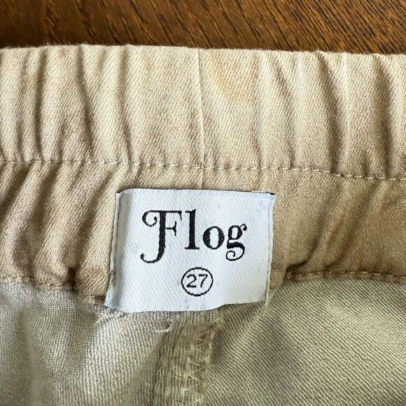 BEVY FLOG Tan Cropped Pants - Picture 4 of 4